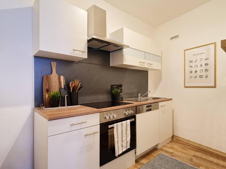 Exklusive Designer-Wohnung In Wittlich - Ideal Fuer Geschaeftsreisende, Firmen & Paare - Top Zentrumslage Luaran gambar