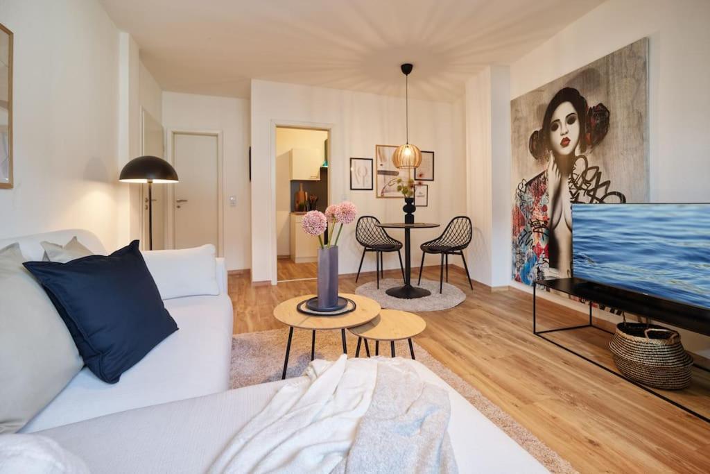 Exklusive Designer-Wohnung In Wittlich - Ideal Fuer Geschaeftsreisende, Firmen & Paare - Top Zentrumslage Luaran gambar